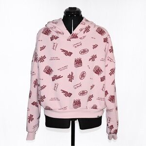 Dr Pepper Logo Retro Graphic Hoodie